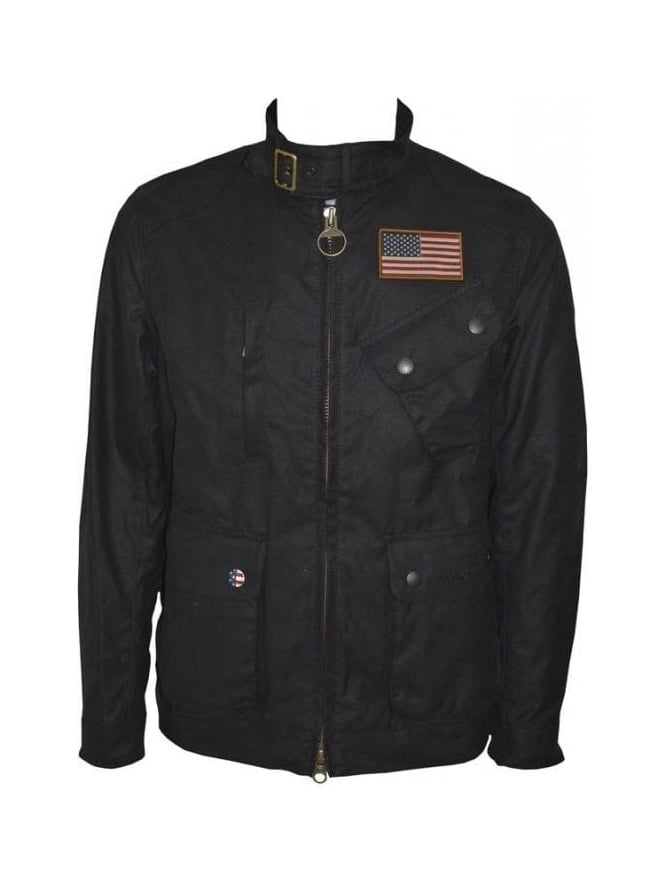 Barbour Steve McQueen™ Barbour Steve McQueen™ Terrence Wax Jacket - Black